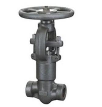 Solid Wedge Forged Steel Valves , Pressure Seal Globe Valve Reduced Bore