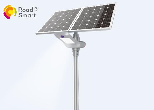 High Lumen Solar Panel Street Lamps  Bridgelux Chip With  80mm Top Diameter Of Pole