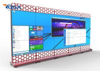Tela de separação video inteligente da moldura da exposição de parede 3X3 do LCD 3.5mm