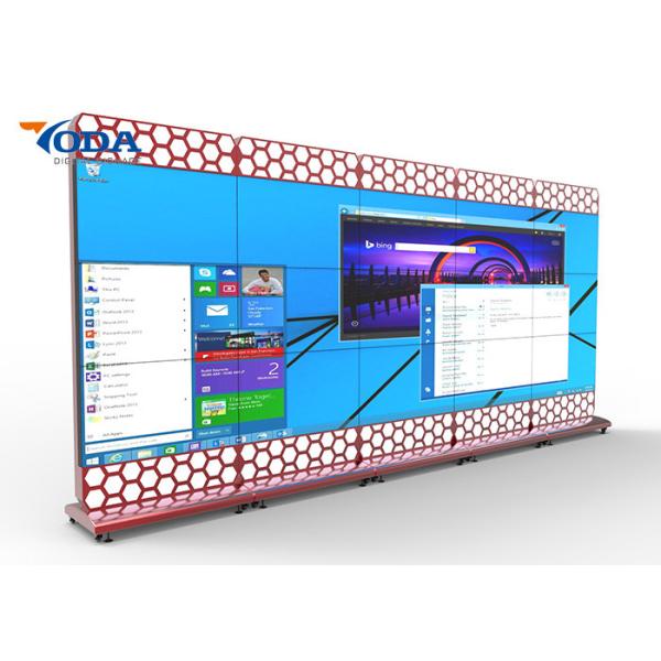 Exhibición de pared video del bisel 8ECAM LCD de NT8C 1.8m m SCCP