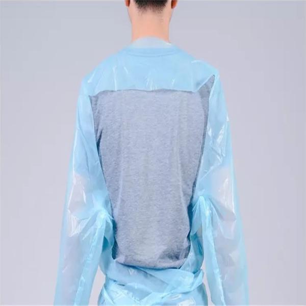 Blue 2/5/10PCS Disposable Protective Clothing, Medical Isolation Gowns, Blue Protective Coverall