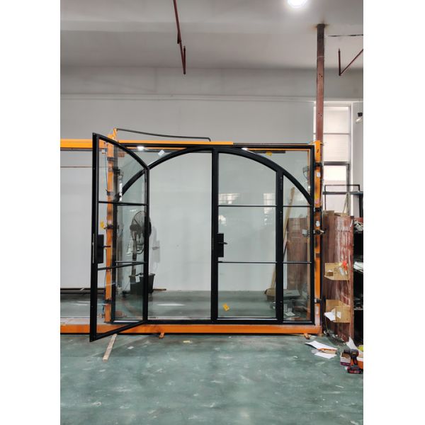 French Retro-Style Thermal-Break Aluminum French Doors