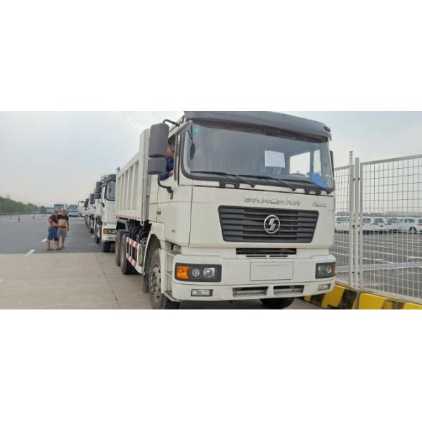 Белый 6X4 Shacman F2000 Дамп 21-30 тонн Евро 2 Правый руль