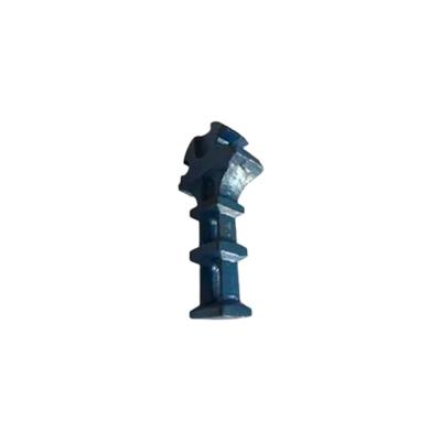 Good Hardness Malleable Iron Cast-in Pre-embedded Rail Shoulder for Sand Casting