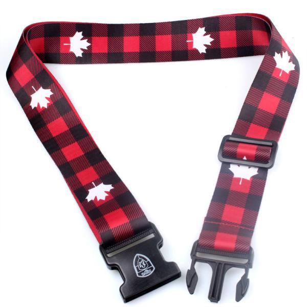 Easily Identify Personalised Luggage Straps Lockable For Travel Suitcase Baggage
