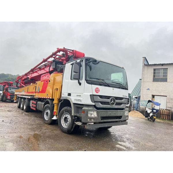 2018 Model Used Concrete Pump Benz Chassis Sany 72 Meter Concrete Pump