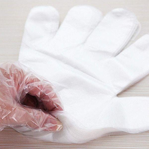 Latex Free Food Grade Disposable Gloves Poly For Food Handling Cooking Hair Coloring
