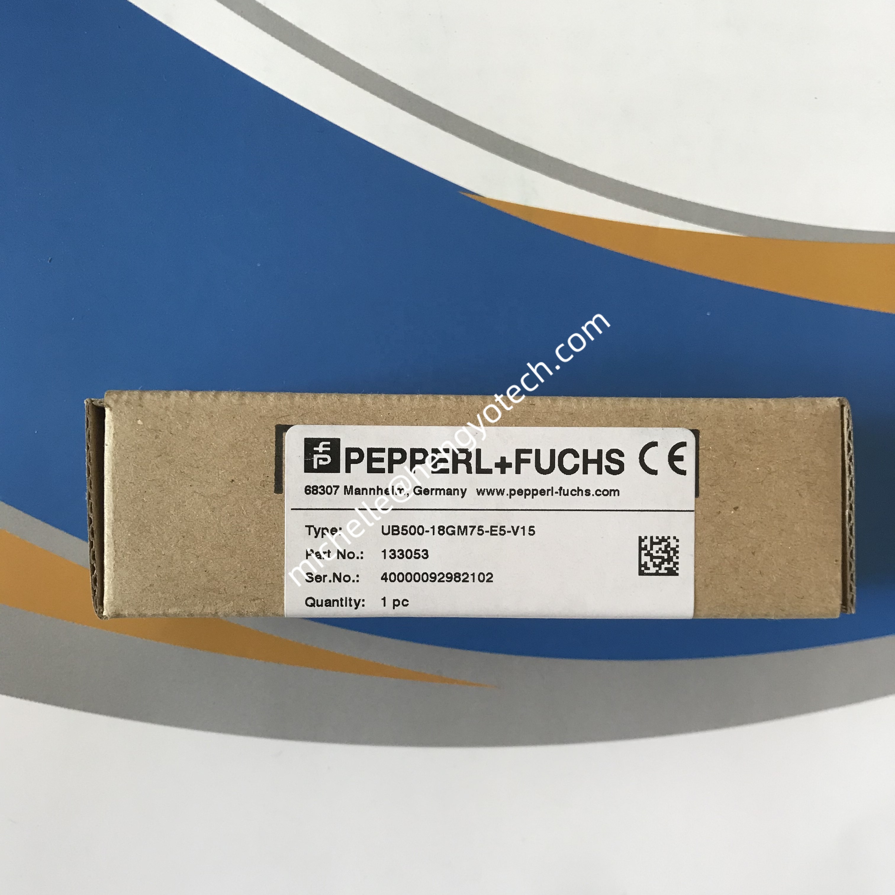 PEPPERL+FUCHS Stainless Steel Ultrasonic Sensor for Industrial Automation with One Year Warranty