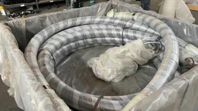 3 Inch Flexible Hose API 7K Standard Tube C3, Cover Type C4 For Oil Field Well Cementing with Hammer Union