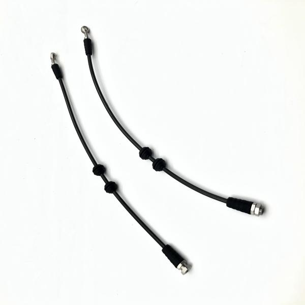 Тормозной рукав BMW 65cm заплетенный сталью утопил сопло с вогнутым ртом