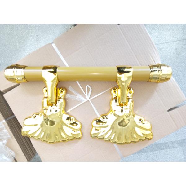 Материал АБС стиля бледной ручки качания гроба золота взрослой африканский/ПП пластиковый