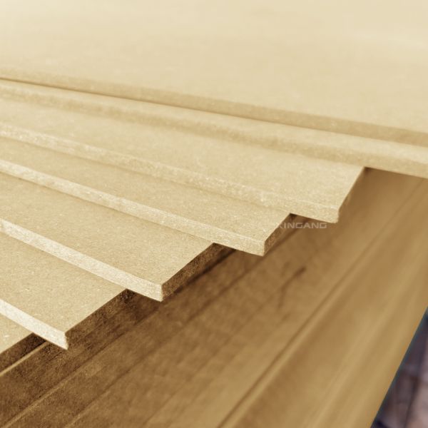 High Density Plain MDF Board 12mm-25mm for Deep CNC Routing Flawless Core Integrity