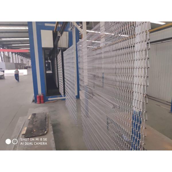 Декоративная архитектурноакустическая спираль сетки металла Ss304 соткет конвейерную ленту проводов