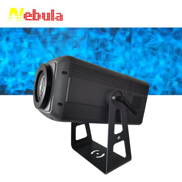 Nebula 100W LED Zoom Water Ripple Ocean Wave Flow Floating Lighting DMX Gobo Projector