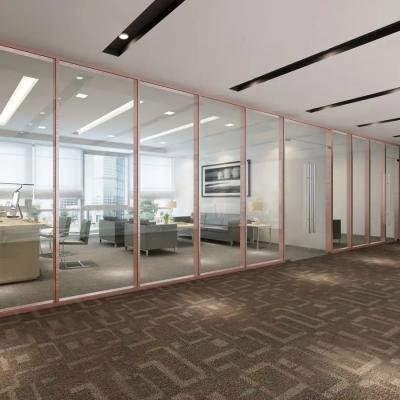 Airtight Inside Glazed Curtain Wall Aluminum Frame Thermal Insulation