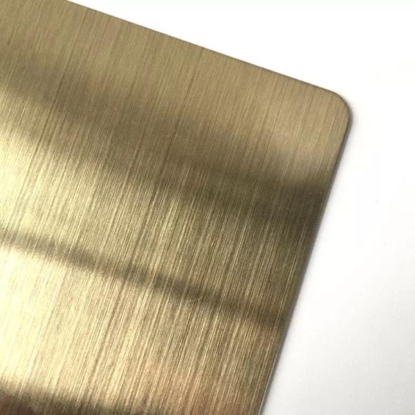 Decorative 3D Antique Stainless Steel Panels Thickness 0.3-3mm Durable
