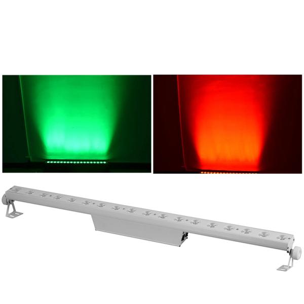 DMX High Brightness LED City Pixel Bar 18*4W 4in1 Wash Party Light For Stage