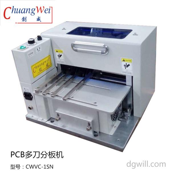 9 Blades Printed Circuit Board Cutter 110V 400mm/S Automatic Multi Circular Splitter