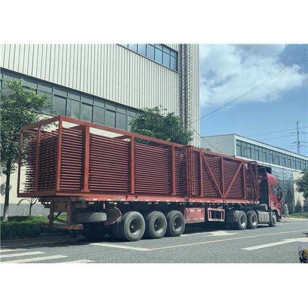 Естественный экономизатор трубки ребра стали углерода циркуляции с заголовком