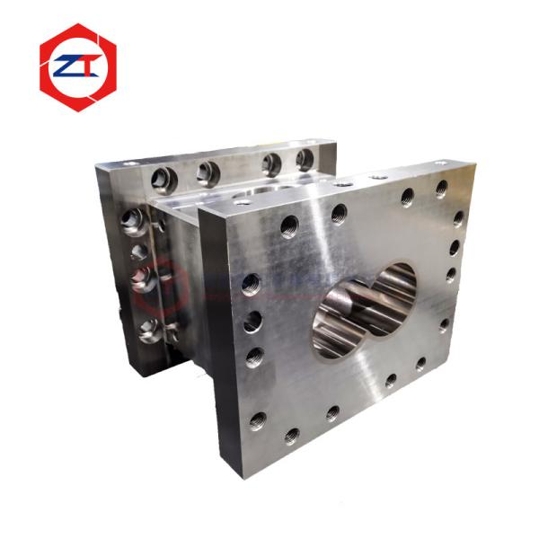 Laser Cladded Twin Screw Extruder Barrel for Wear Resistance