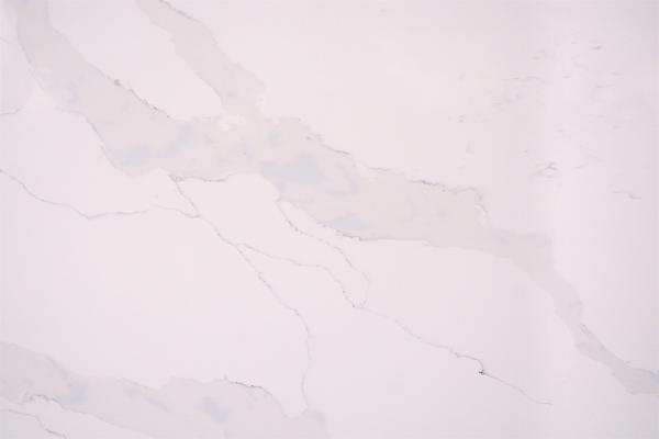 High Density Decoractive 3000*1500 White Calacatta Quartz Stone For Kitchen Countertops