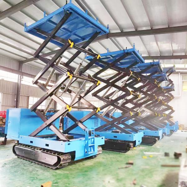 Мобильная ножница среднего класса Автомобильный подъемник Автомобильный подъемник 320 кг Вес 900 мм Платформа расширения