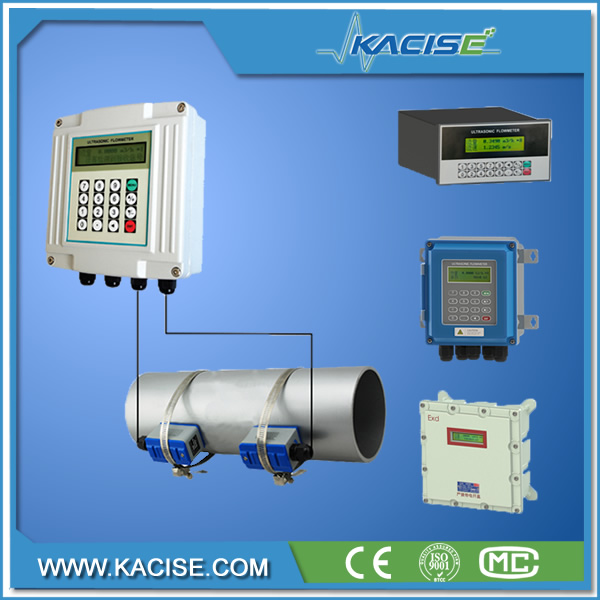 ultrasonic digital hydraulic oil flow meter