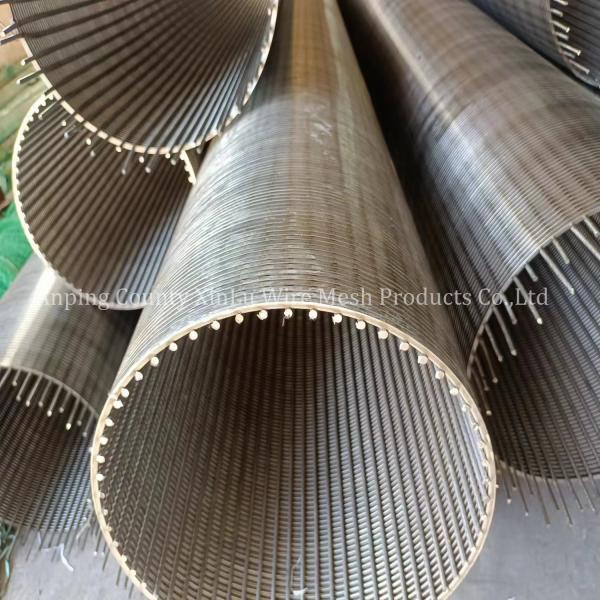 Нержавеющая сталь 201 205 321 304 304L 316 316L Контроль песка клин проволока масляной скважины экрана трубки фильтрующий трубку
