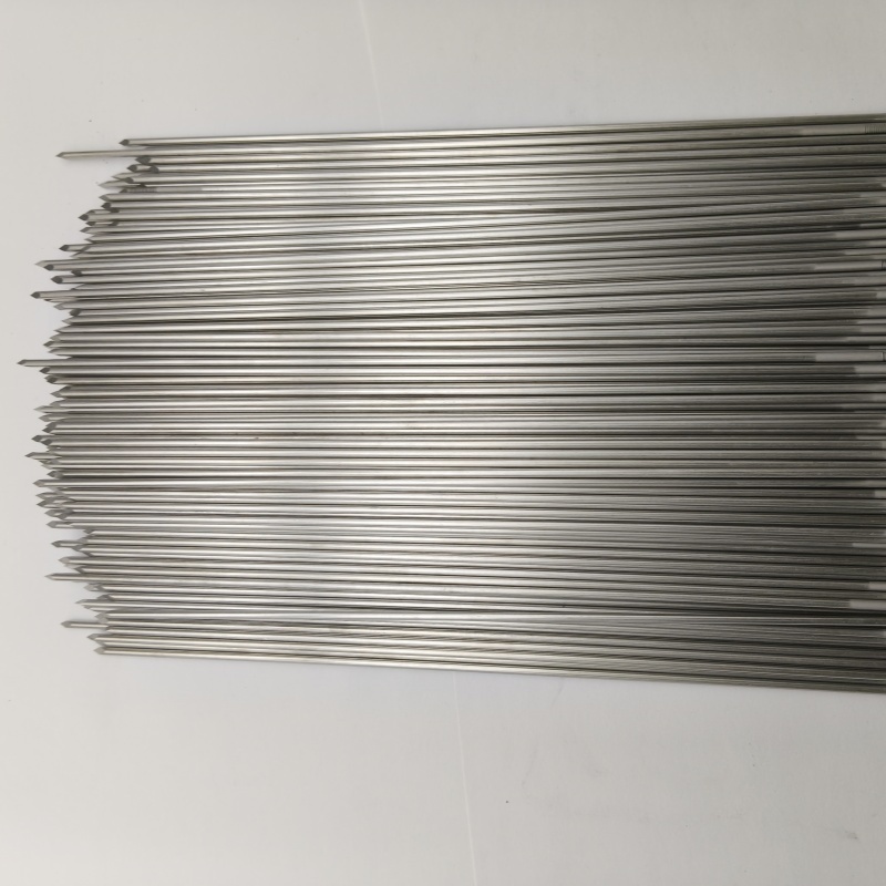 Stainless Steel Three Edged Needle Sandblasting Threading Scale Marking Custom