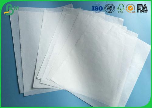 Environmental Friendly 30gsm 35gsm 40gsm White Kraft MG Paper For Making Food Packaging