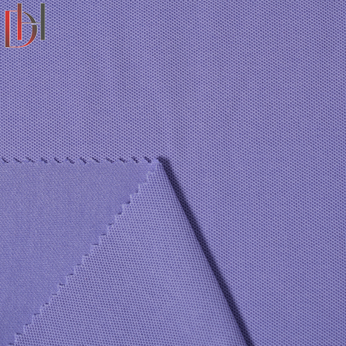 Wholesale Breathable Double Pique Fabric 63% Cotton 37% Polyester 210gsm For Garment Factories