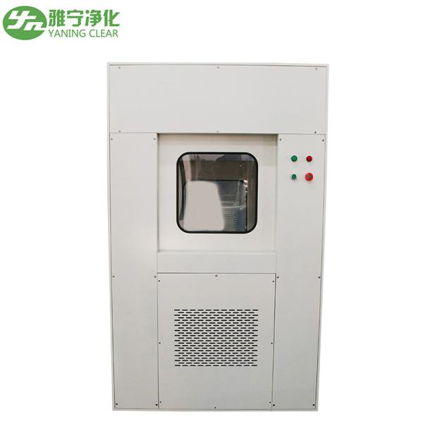 Electrical Interlock Air Shower Pass Box Laboratory Stainless Steel Clean Room