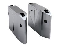 RFID/lecteur Flap Barrier Gate d'empreinte digitale/code barres pour le système d'entrée