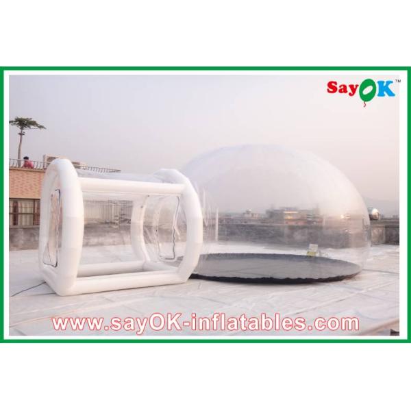 Inflatable Globe Tent Commercial Inflatable Transparent Bubble Camping Tent For Ourdoor