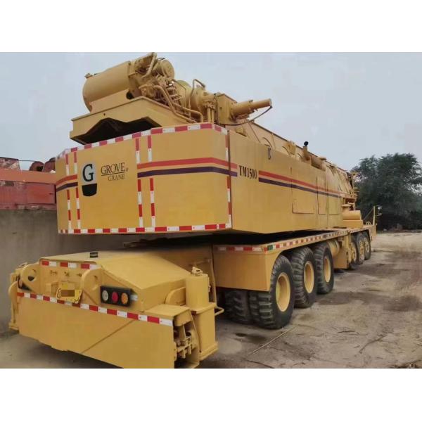Used US Made Grove GMK5100 GMK3055 TM1500 150T 100T 55T Truck Crane with Nissan Engine