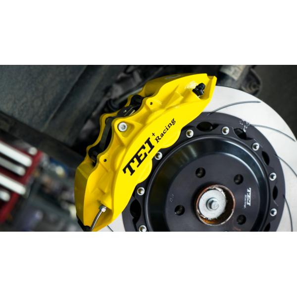 Передний большой тормозный комплект 4 поршневые калибр с 355x28 мм ротором BBK автоматическая тормозная система для Lynk & Co 03 19 дюймовый автомобильный ободок