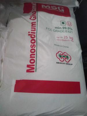 PH7.5 Natural Flavour Enhancers 60mesh Monosodium Glutamate Crystals