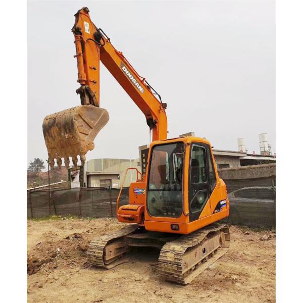 8 toneladas Doosan DH80 Excavator Máquina de segunda mão para movimentação de terra em boas condições
