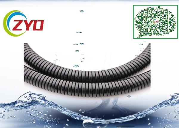 Black Color Painting Toilet Bathroom Shower Hose With Wall Bracket And 1/2-3/4 Converted Screw