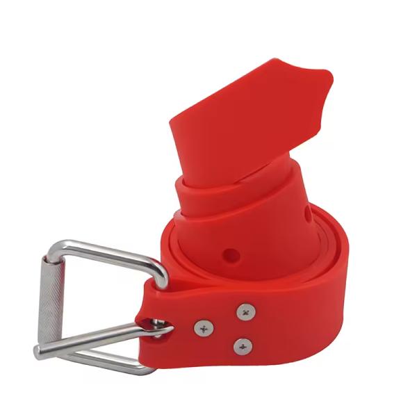 Quick Release 1.3M Safety Silicone Diving Weight Belt For Spearfishing FreeDiving