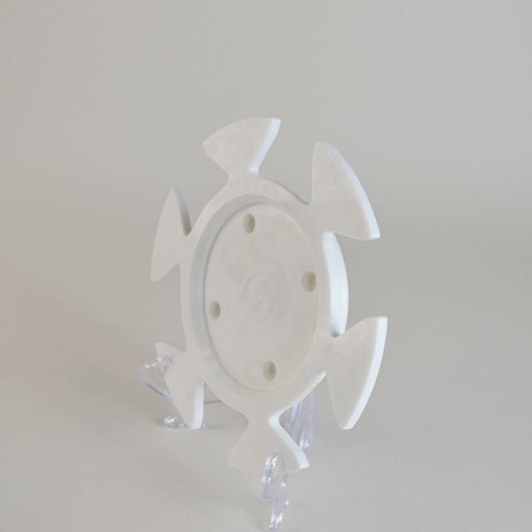 Wear Resistant Zirconia Machining Parts YTZP ZrO2 Ceramic Insulators 6.0 G/Cm3 Density