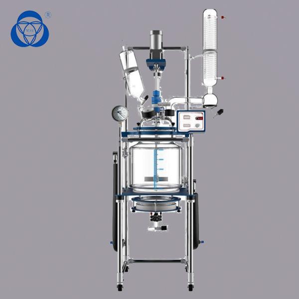 Customizable Borosilicate Glass Chemical Jacketed Lab Reactor 220V for Precise Temperature Control