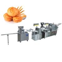 Ligne automatique de production de pain déchiqueté de pâtisserie avec machine à découper
