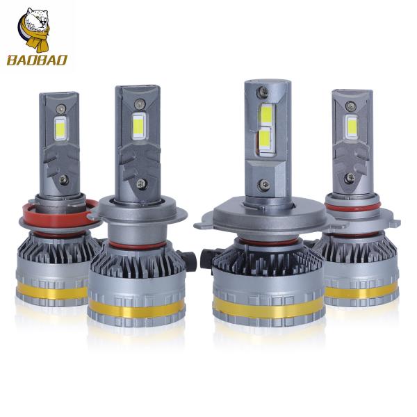 45W H1 H3 H7 9005 9006 22000lm Waterproof H4 Car Headlight Bulbs