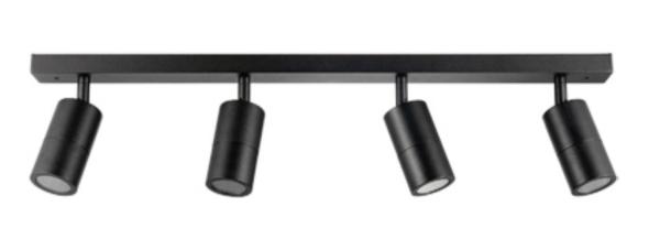 2 Heads 3 Heads 4 Heads LED Down Light Fixtures , GU10 Exterior Lights IP54 Rated