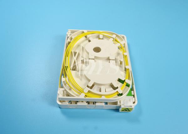 Mini Fiber Optic Terminal Box , 2 Core Fiber Optic Splice Box ISO Certificated