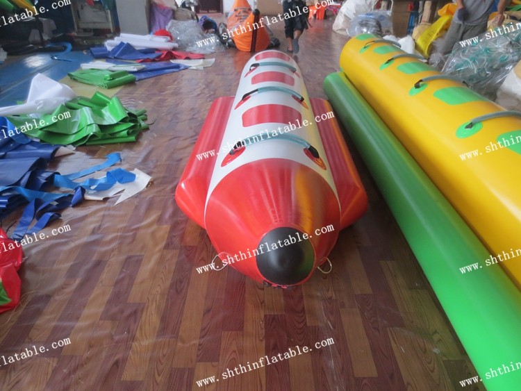 Low Price Single Tube Inflatable Banana Boat,water Banana Boat Agua Inflable
