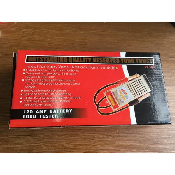 6V 12V Car Discharge Auto Capacity Battery Tester 100A 120A