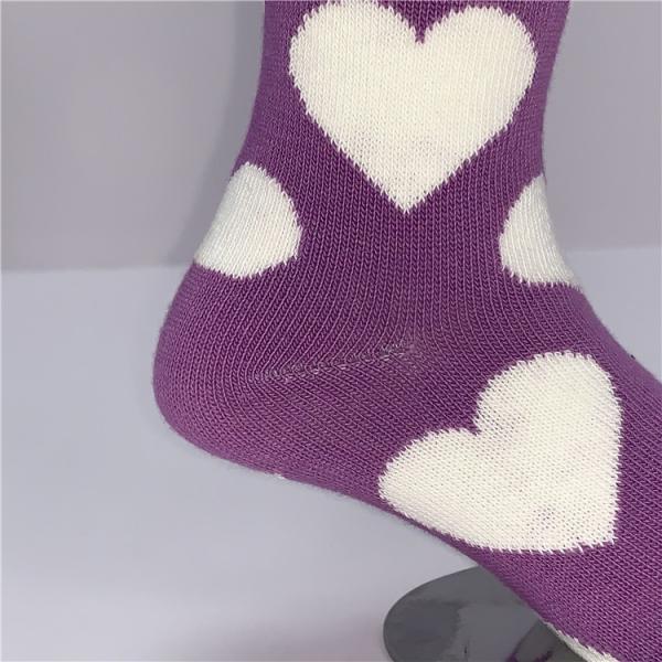 Customizable Non-slip Socks for Kids Organic Cotton Material and Cartoon Print Pattern