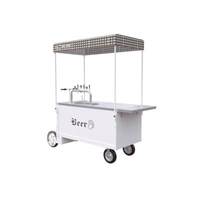 Climbing 25° Disc Brake 300KG Beer Mobile Drink Cart